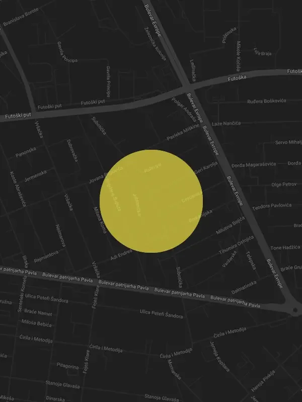 Novi Sad, Serbia map