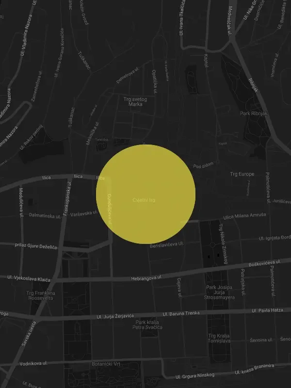 Zagreb, Croácia map