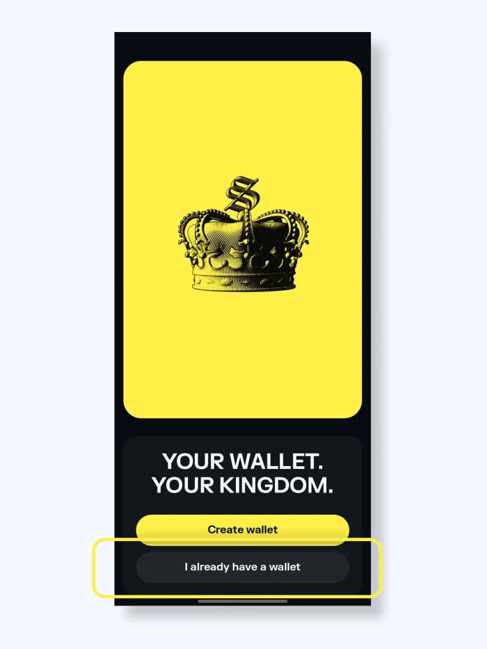 Solflare web extension screenshot import wallet